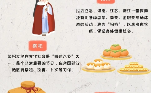 传统文化二十四节气之立冬，知识科普_中小学精品资料(高清可打印)_古文化大全集628份高清资料整理版