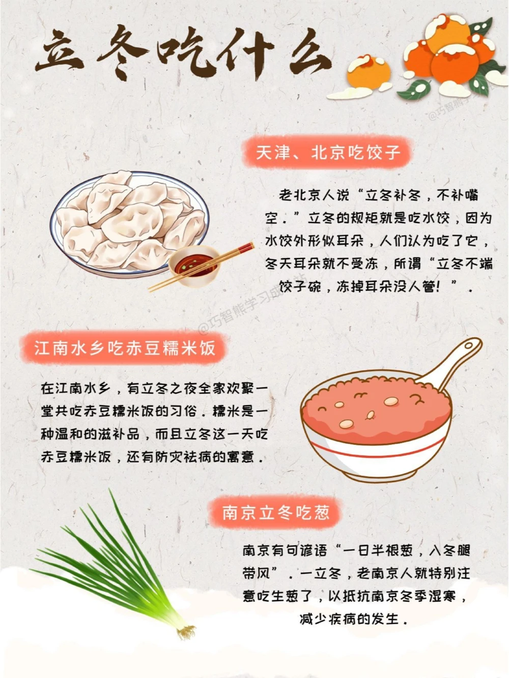 传统文化二十四节气之立冬，知识科普_中小学精品资料(高清可打印)_古文化大全集628份高清资料整理版