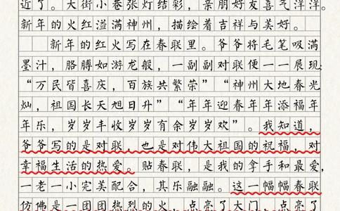 小学寒假必写春节主题的作文-优秀范文_2025抖音最火小学全科全年级资料大全集超完整版_小学作文VIP资源禁止外传