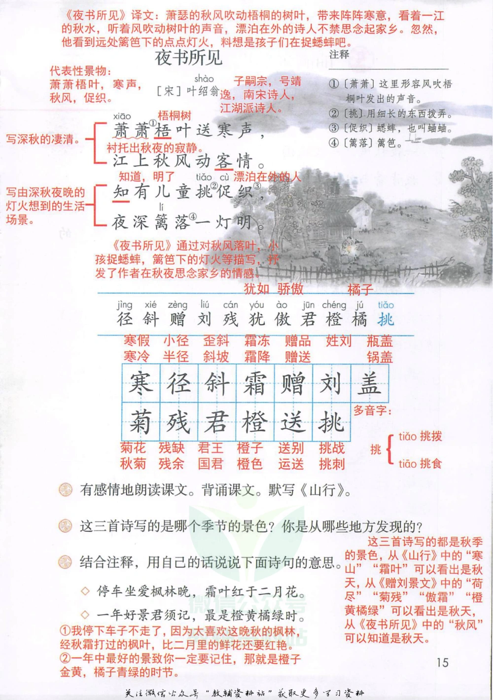 三年级上册语文部编版课堂笔记（抖音版）_小学初中学霸笔记类资料汇总6.33GB_小学同步课堂笔记2.76GB_1~6年级全册语文部编版课堂笔记