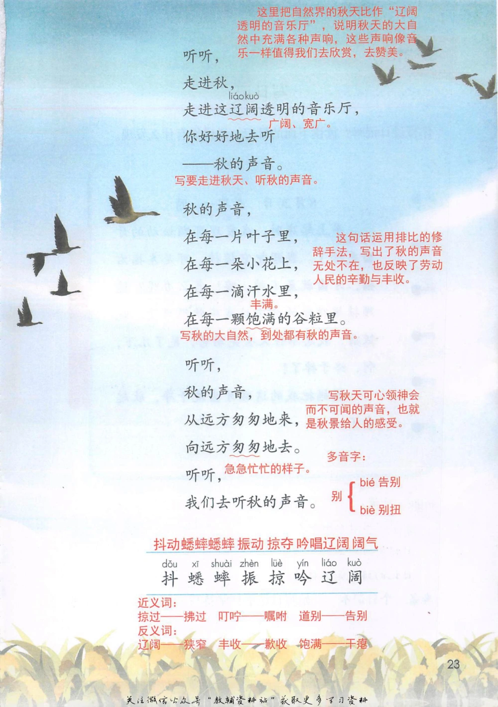 三年级上册语文部编版课堂笔记（抖音版）_小学初中学霸笔记类资料汇总6.33GB_小学同步课堂笔记2.76GB_1~6年级全册语文部编版课堂笔记