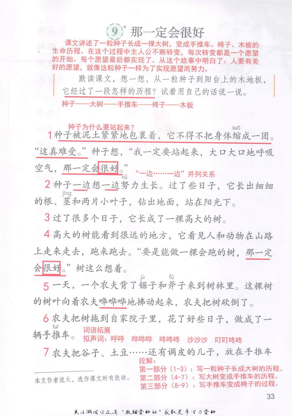 三年级上册语文部编版课堂笔记（抖音版）_小学初中学霸笔记类资料汇总6.33GB_小学同步课堂笔记2.76GB_1~6年级全册语文部编版课堂笔记