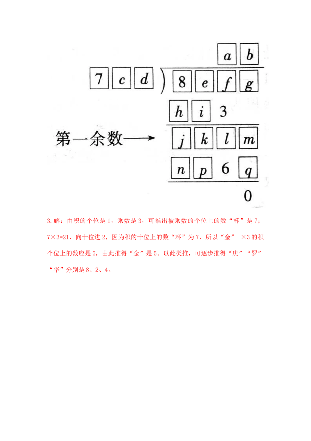 小学数学思维训练&mdash;&mdash;算式谜_小学奥数举一反三1-6年级相关课程_奥数分专题题型与解题思路_精品数学小学思维训练（共15份）