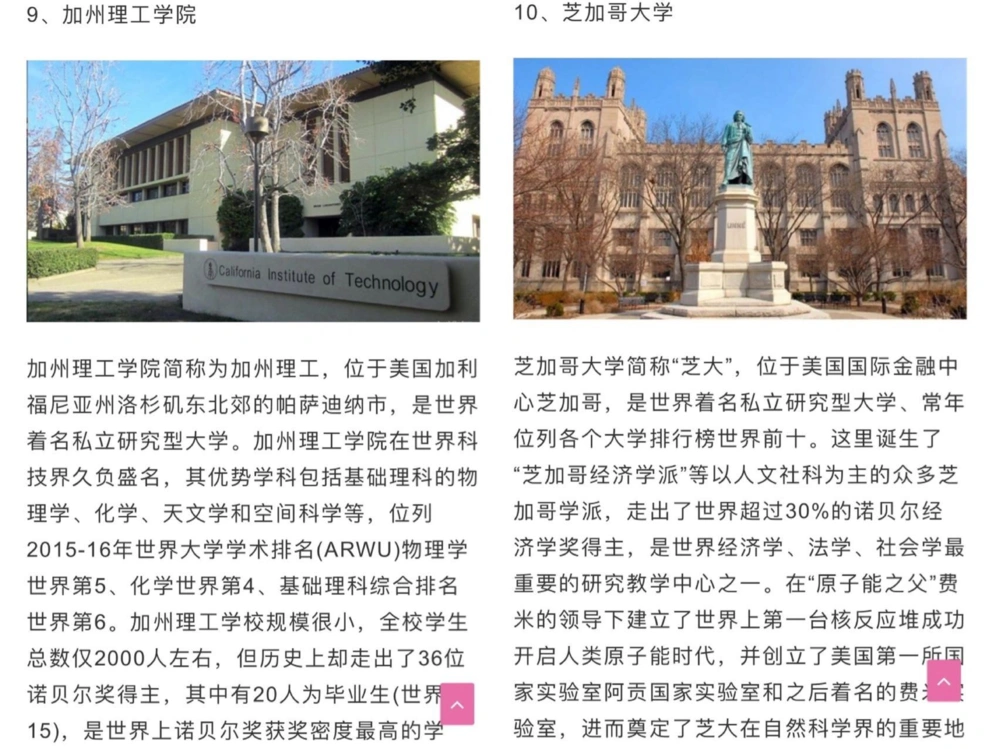 世界上十大名校排名你不许不知道_中小学精品资料(高清可打印)_百科知识大全集312份高清资料整理版