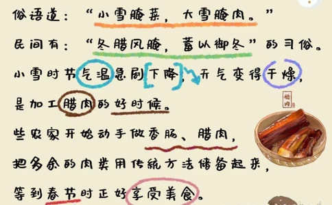 二十四节气小雪寒来暑往秋收冬藏_中小学精品资料(高清可打印)_古文化大全集628份高清资料整理版