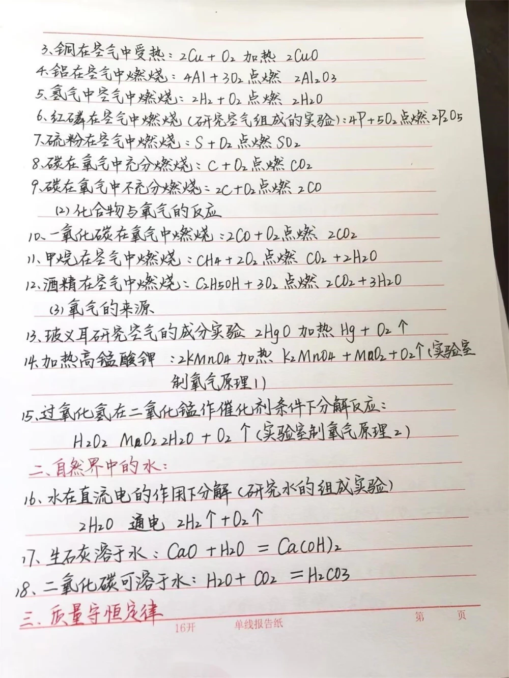 初中化学必记知识笔记，两个星期背完#化学#知识点总结#每天学习一点点_中小学精品资料(高清可打印)_初中大全集高清资料整理版