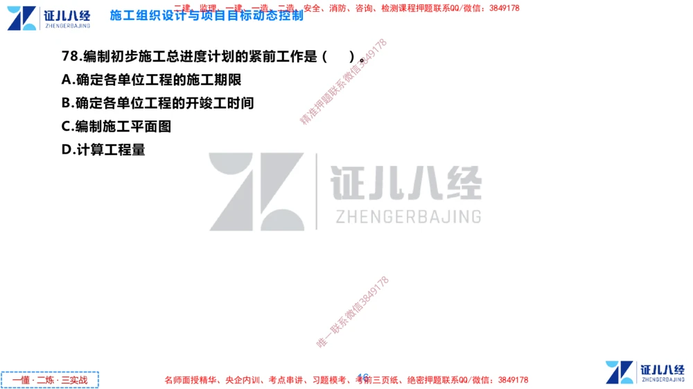 (3)--一建管理点题映射2-无答案版-讲义_2026年一级建造师_2026年一建管理_2025年一建管理SVIP_03-习题精析✿实战特训✿模考通关_54-管理《点题映射班》杨建国ZBJ