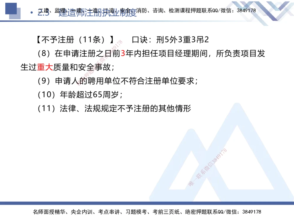 01.2025刘颖-考前强化直播-法规1_2026年一建法规_2025年一建法规SVIP_04-冲刺串讲✿考点强化✿小灶集训_29-法规《考前强化直播》刘颖HX_讲义