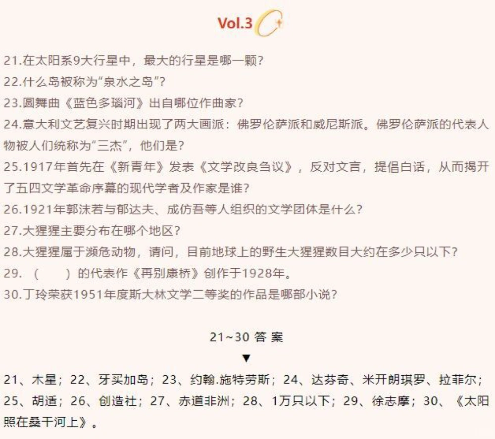 百科知识（一）_中小学精品资料(高清可打印)_百科知识大全集312份高清资料整理版