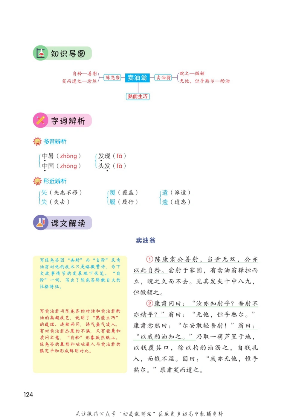 七年级下册语文人教版课堂笔记（博小优）_小学初中学霸笔记类资料汇总6.33GB_初中同步课堂笔记182.93MB