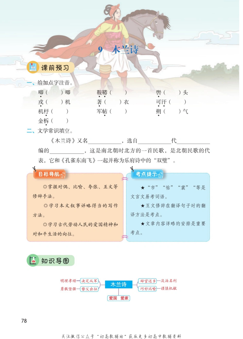 七年级下册语文人教版课堂笔记（博小优）_小学初中学霸笔记类资料汇总6.33GB_初中同步课堂笔记182.93MB