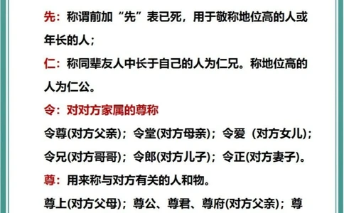 传统文化古代对人的称谓你知道多少？_中小学精品资料(高清可打印)_古文化大全集628份高清资料整理版
