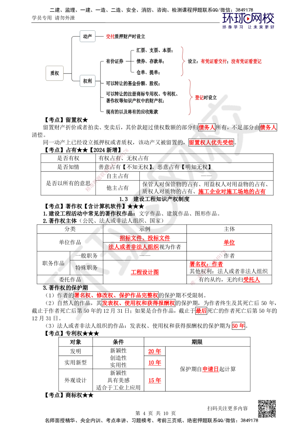 01.直播密训一_2026年一建法规_2025年一建法规SVIP_04-冲刺串讲✿考点强化✿小灶集训_16-法规《直播密训班》安国庆HQ_讲义