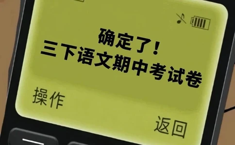 三年级下册期中语文测试卷_2025抖音最火小学全科全年级资料大全集超完整版_小学语文VIP资源禁止外传