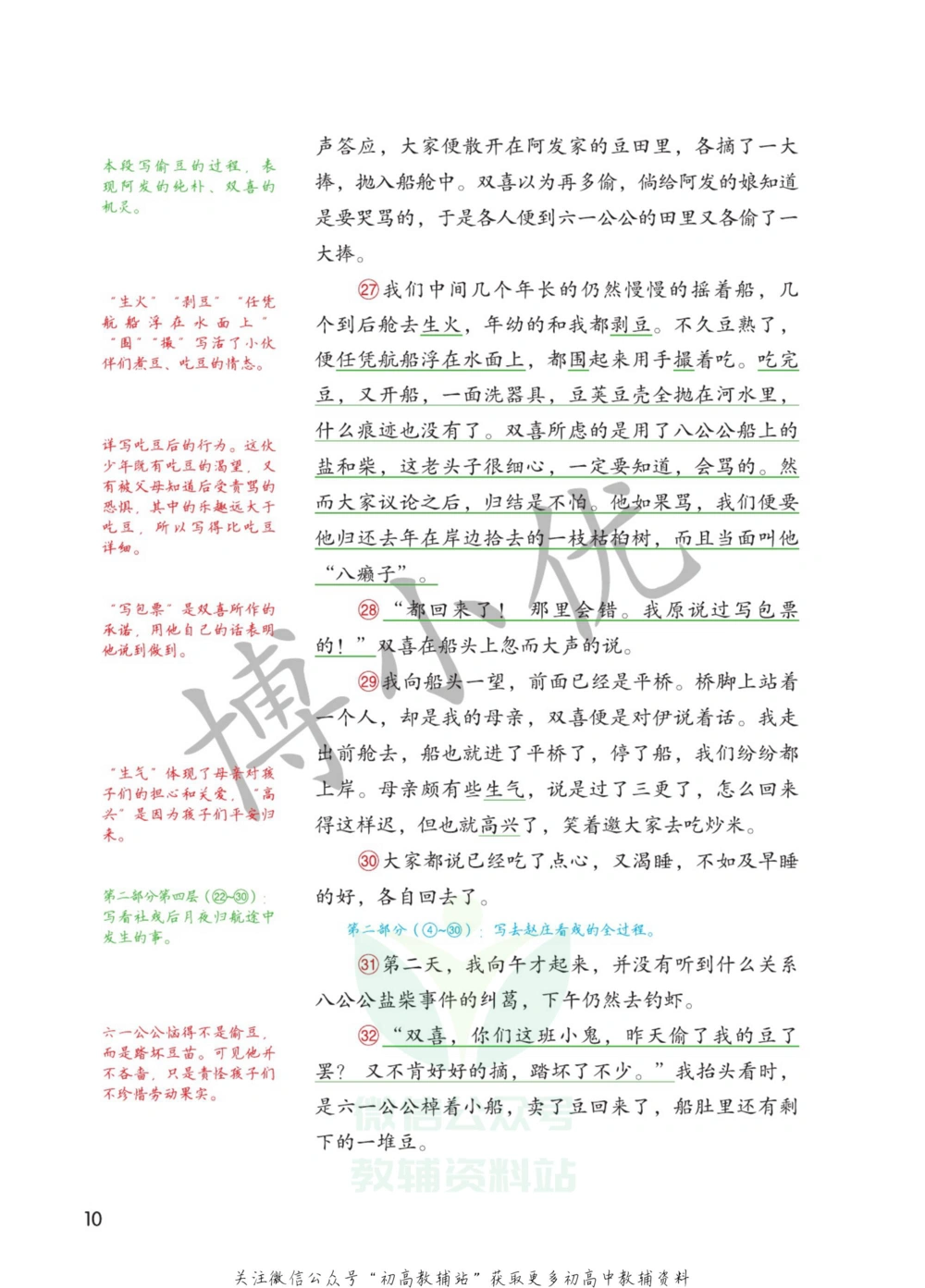 八年级下册语文人教版课堂笔记（博小优）_小学初中学霸笔记类资料汇总6.33GB_初中同步课堂笔记182.93MB