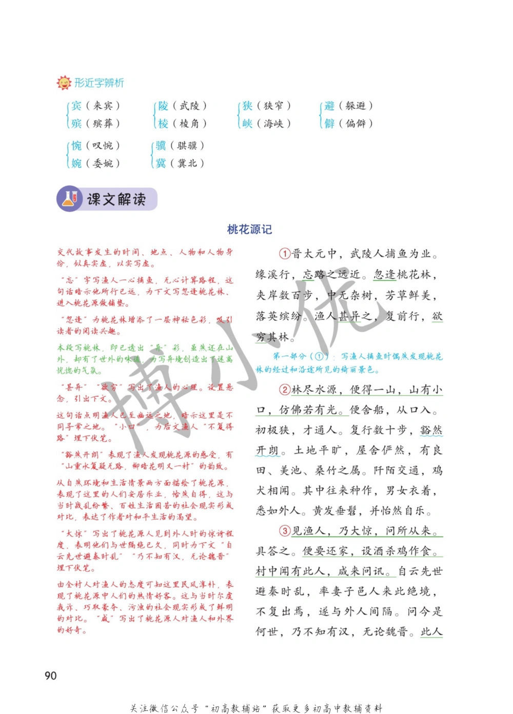 八年级下册语文人教版课堂笔记（博小优）_小学初中学霸笔记类资料汇总6.33GB_初中同步课堂笔记182.93MB
