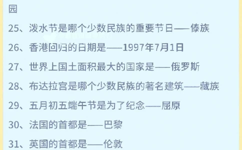 小学生必备知识百科_中小学精品资料(高清可打印)_百科知识大全集312份高清资料整理版