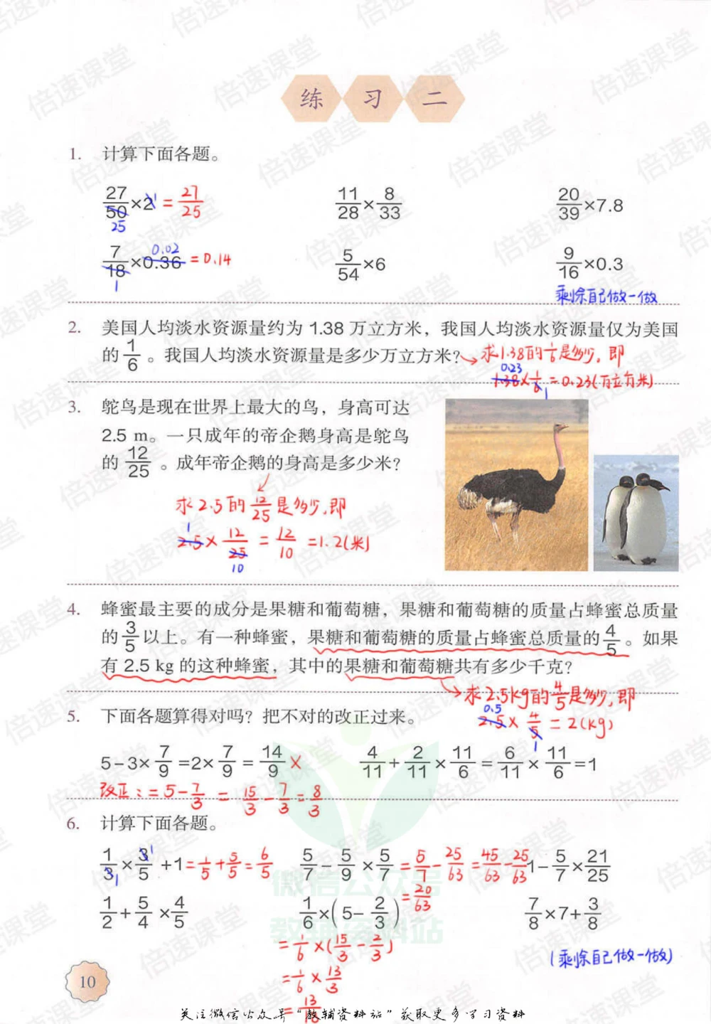 六年级上册数学人教版课堂笔记_小学初中学霸笔记类资料汇总6.33GB_小学同步课堂笔记2.76GB_1~6年级上册数学人教版课堂笔记
