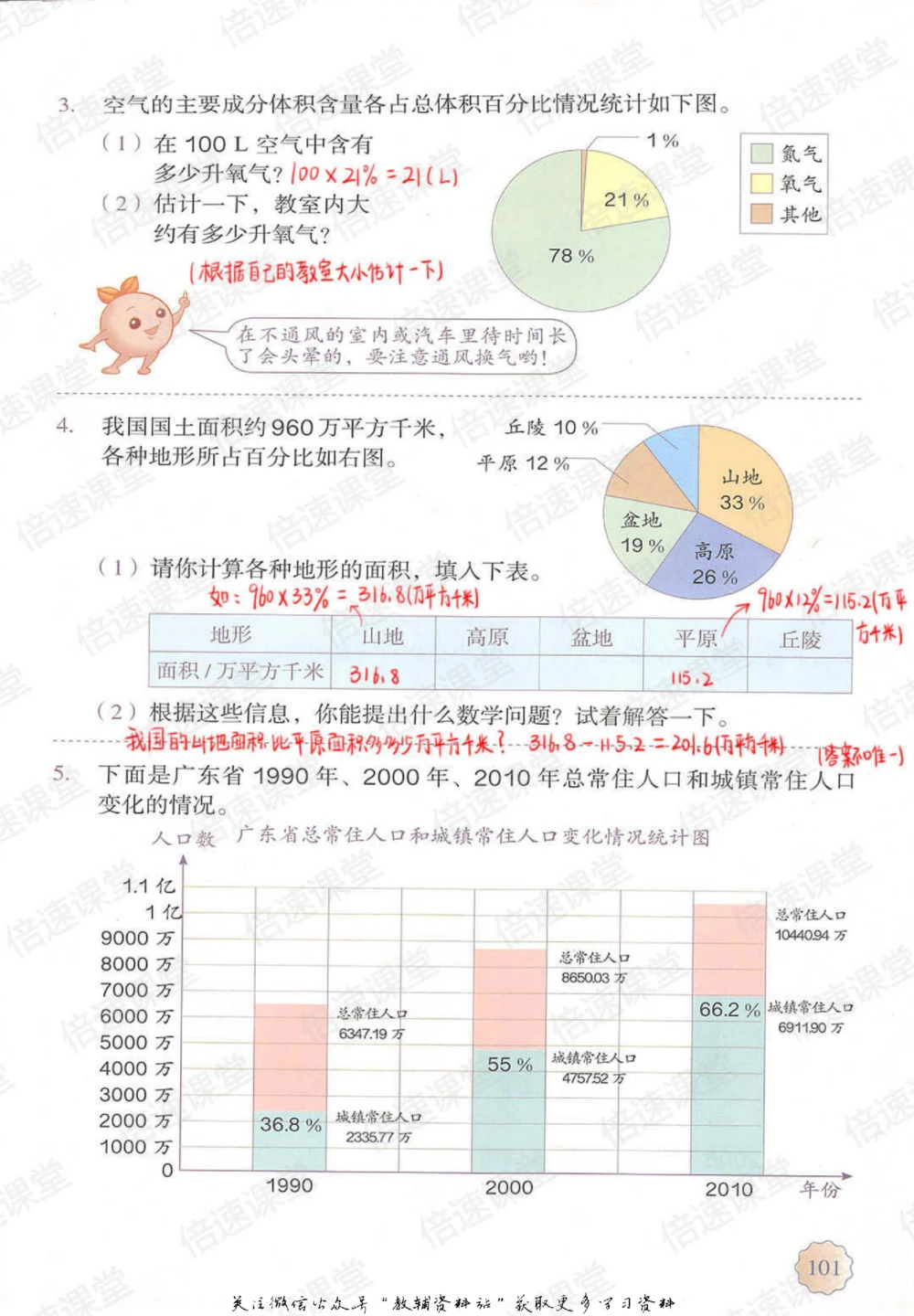 六年级上册数学人教版课堂笔记_小学初中学霸笔记类资料汇总6.33GB_小学同步课堂笔记2.76GB_1~6年级上册数学人教版课堂笔记