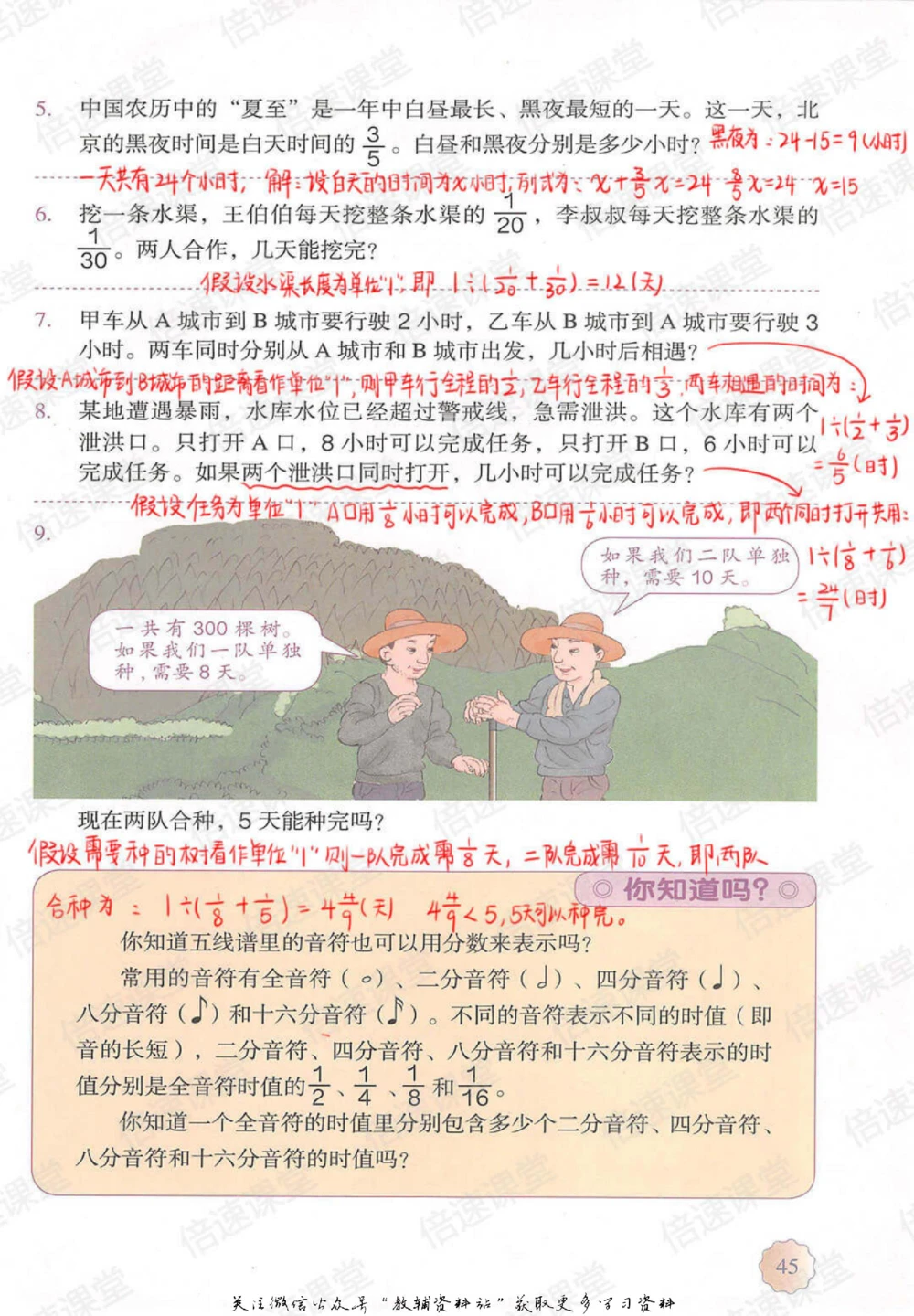 六年级上册数学人教版课堂笔记_小学初中学霸笔记类资料汇总6.33GB_小学同步课堂笔记2.76GB_1~6年级上册数学人教版课堂笔记