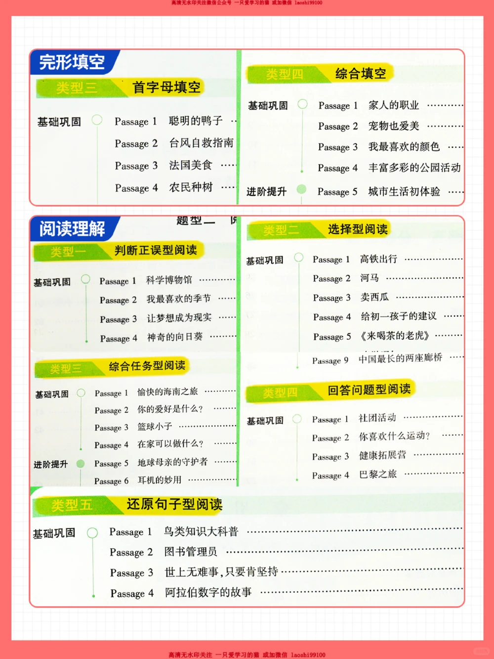 提分-小升初英语阅读-完形如何得满分_2025抖音最火小学全科全年级资料大全集超完整版_小学英语VIP资源禁止外传