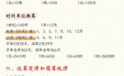 干货背会这8点，小学数学满分_2025抖音最火小学全科全年级资料大全集超完整版_小学数学VIP资源禁止外传