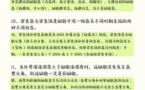 把生物的这50道必刷题吃透，你的生物基础一定可以提升很多，这些知识点就得反复的去记忆，牢记在心里考试的时候才不会束手无策呀#高中生物#高中#图文伙伴计划#抖音图文来了#知识点总结