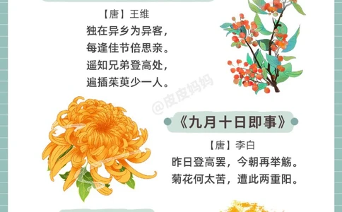 传统节日科普和孩子一起了解重阳节！_中小学精品资料(高清可打印)_古文化大全集628份高清资料整理版