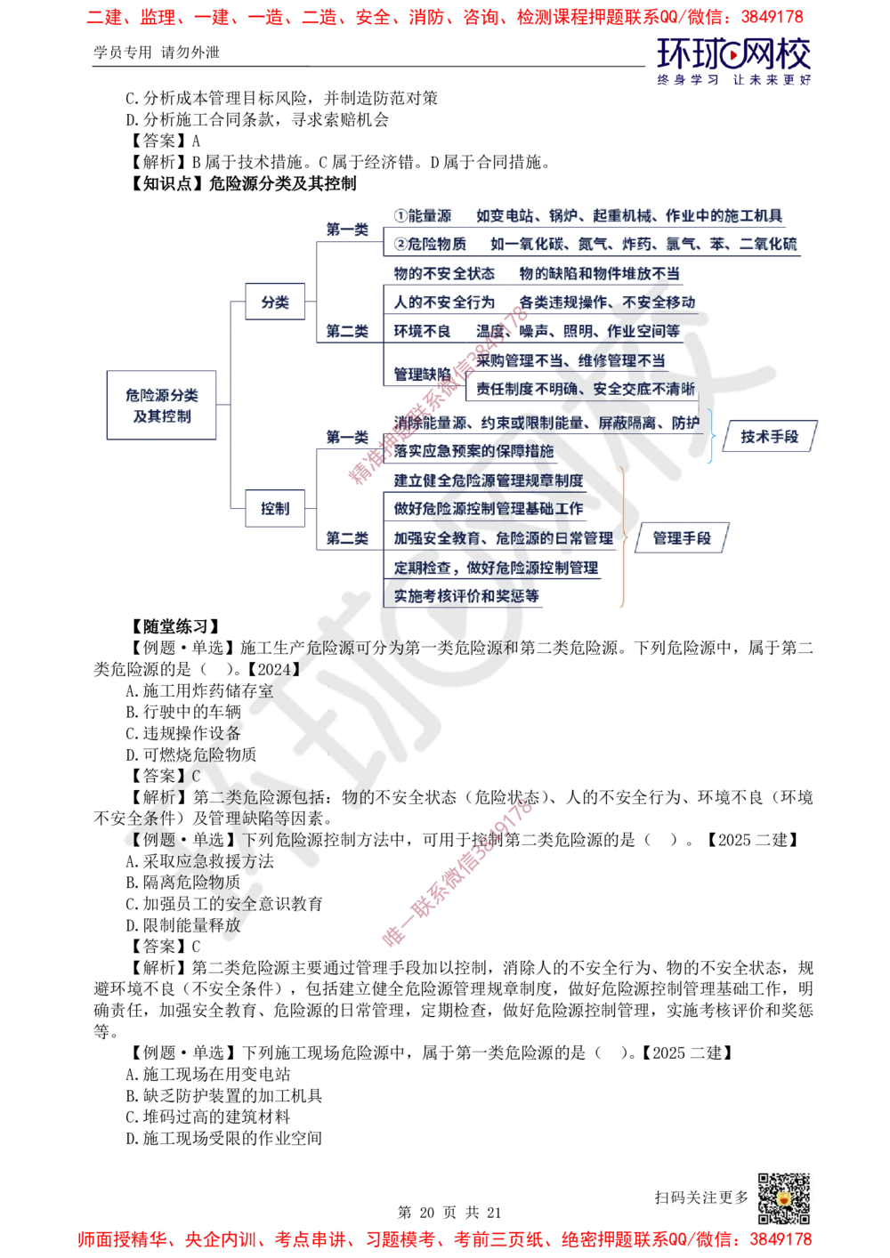 01.2025一建管理考前专项突破（一）-易混知识点_2026年一级建造师_2026年一建管理_2025年一建管理SVIP_04-冲刺串讲✿考点强化✿小灶集训_09-管理《专项突破班》张君HQ