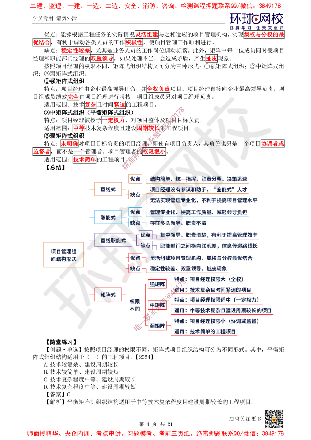 01.2025一建管理考前专项突破（一）-易混知识点_2026年一级建造师_2026年一建管理_2025年一建管理SVIP_04-冲刺串讲✿考点强化✿小灶集训_09-管理《专项突破班》张君HQ
