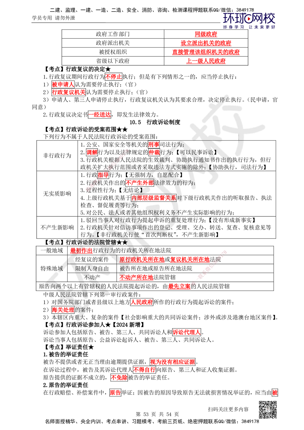 04.2025一建法规直播密训（全）_2026年一建法规_2025年一建法规SVIP_04-冲刺串讲✿考点强化✿小灶集训_16-法规《直播密训班》安国庆HQ_讲义