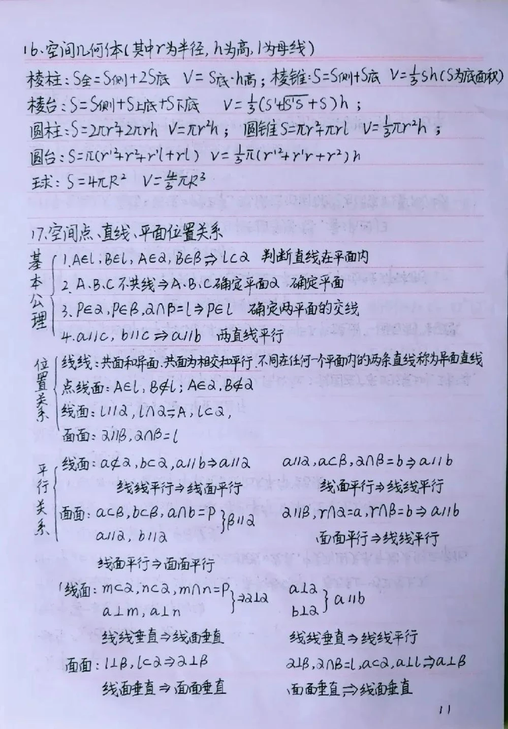 背熟这些你的数学就真的厉害了#数学#高中数学#手写笔记#图文伙伴计划#抖音图文来了_中小学精品资料(高清可打印)_初中大全集高清资料整理版