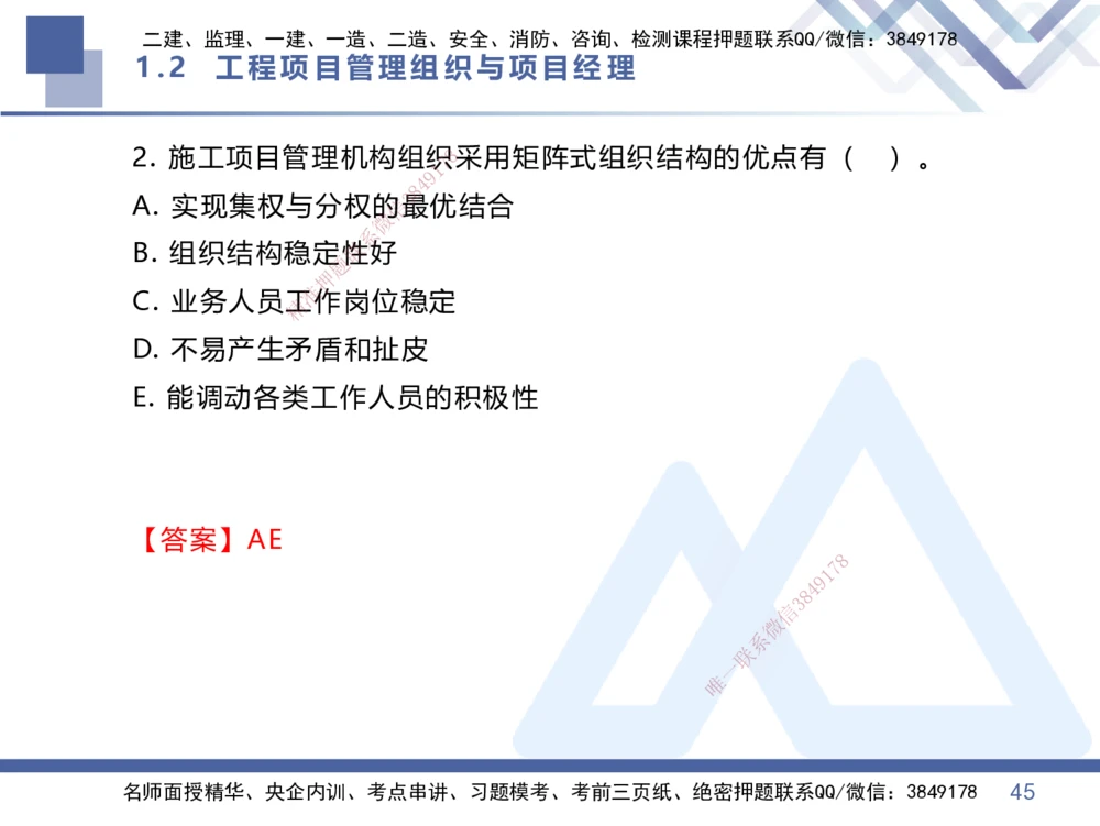 01.2026王晓丹-核心考点速记1-管理_2026年一级建造师_2026年一建管理_2026年一建管理SVIP_2026一建管理SVIP_04-冲刺串讲✿考点强化✿小灶集训_讲义