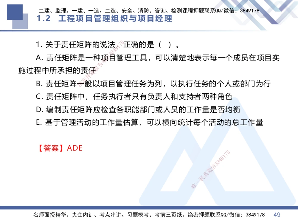 01.2026王晓丹-核心考点速记1-管理_2026年一级建造师_2026年一建管理_2026年一建管理SVIP_2026一建管理SVIP_04-冲刺串讲✿考点强化✿小灶集训_讲义