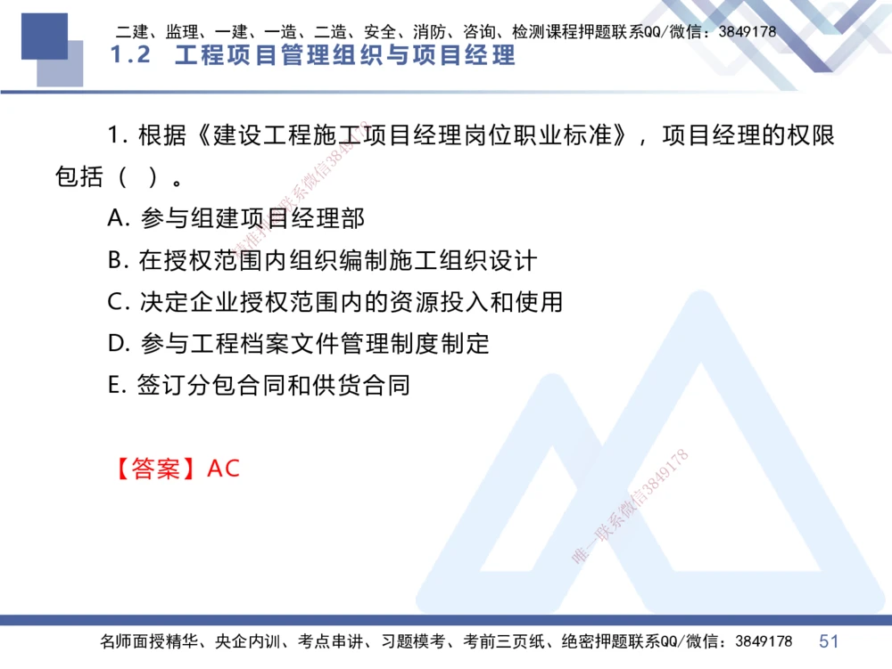 01.2026王晓丹-核心考点速记1-管理_2026年一级建造师_2026年一建管理_2026年一建管理SVIP_2026一建管理SVIP_04-冲刺串讲✿考点强化✿小灶集训_讲义