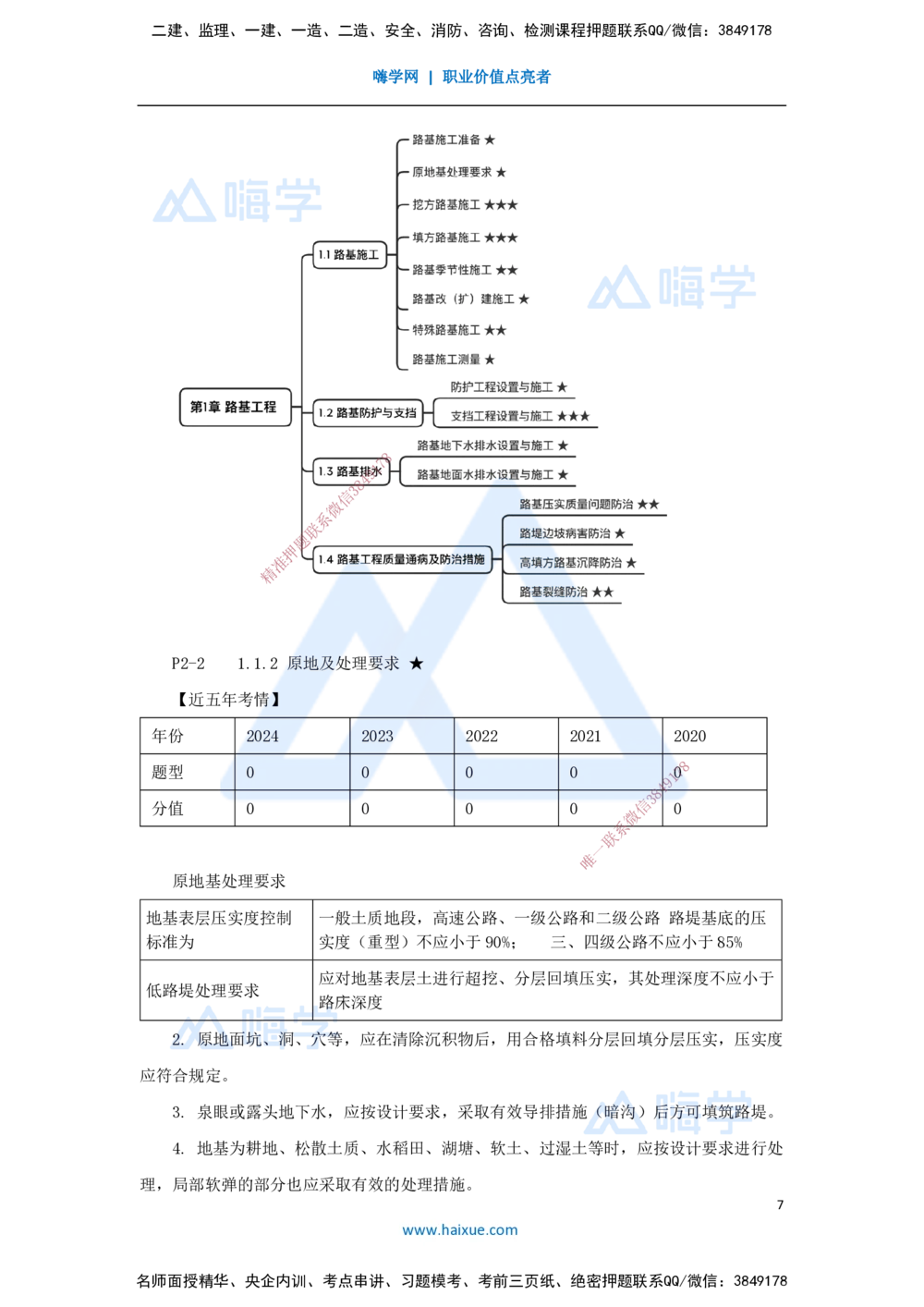 02.2025黄铃-3D实景通关-第一篇公路工程技术（1）路基施工准备及原地基处理要求_2026年一级建造师_2026年一建公路_2025年一建公路SVIP_02-基础精讲✿高端面授✿深度强化_讲义
