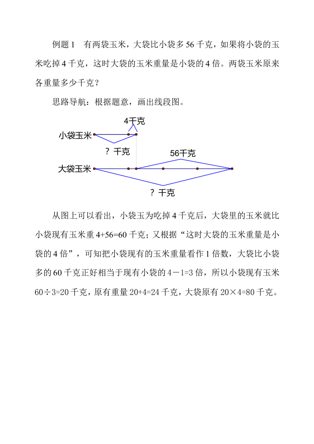 第二十七周差倍问题（二）_小学奥数举一反三1-6年级相关课程_3三年级奥数《举一反三》配套讲义课件_举一反三3年级课件配套word讲义_举一反三-三年级奥数分册