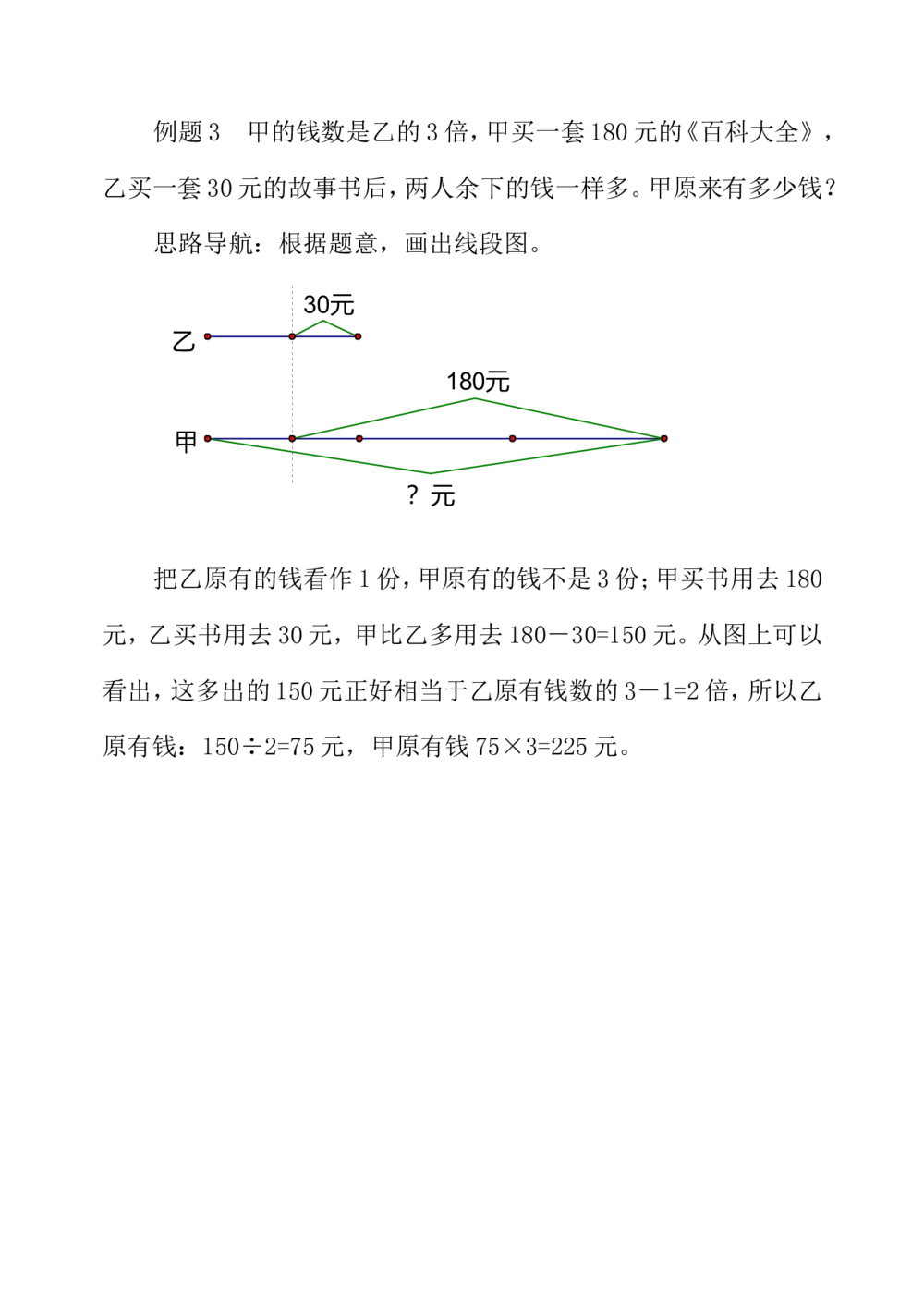 第二十七周差倍问题（二）_小学奥数举一反三1-6年级相关课程_3三年级奥数《举一反三》配套讲义课件_举一反三3年级课件配套word讲义_举一反三-三年级奥数分册