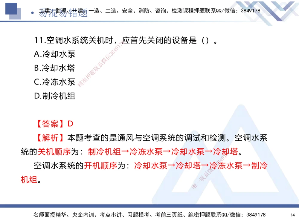 01.2025石莉-易错易混题讲解-机电_2026年一级建造师_2026年一建机电_2025年一建机电SVIP_04-冲刺串讲✿考点强化✿小灶集训_62-机电《易错易混讲解》石莉HX_讲义