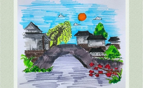 看画猜诗挑战用十几个字概括江南春景_中小学精品资料(高清可打印)_古诗词大全集281份高清资料整理版