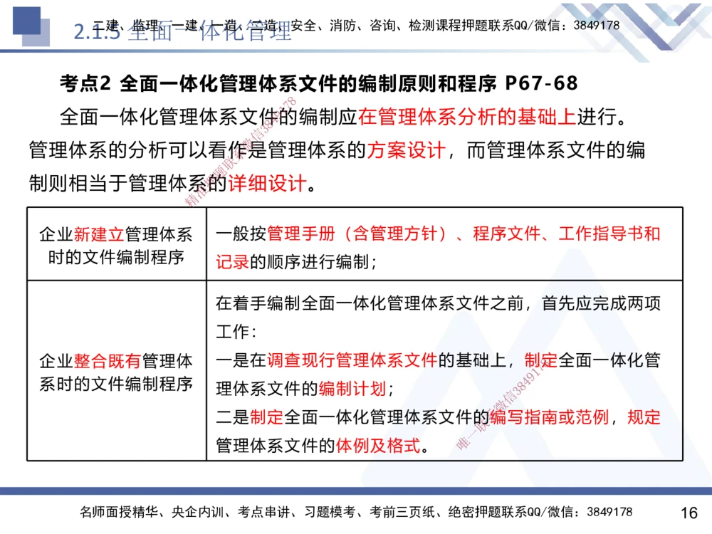 02.2025黄雨诗-核心考点速记-管理2_2026年一级建造师_2026年一建管理_2025年一建管理SVIP_02-基础精讲✿高端面授✿深度强化_33-管理《核心考点速记》黄雨诗HX_讲义