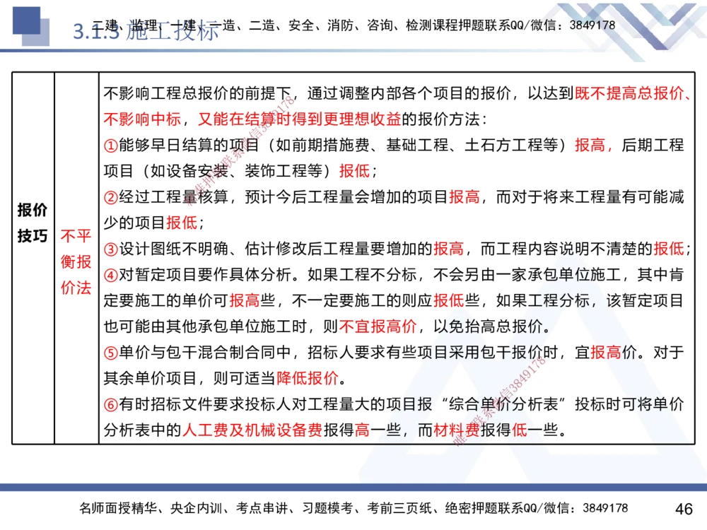 02.2025黄雨诗-核心考点速记-管理2_2026年一级建造师_2026年一建管理_2025年一建管理SVIP_02-基础精讲✿高端面授✿深度强化_33-管理《核心考点速记》黄雨诗HX_讲义