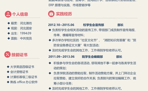 7_26考研复试_复试真题、简历模板、补充资料（旧版资料）_考研复试简历124款_106单页简历模板