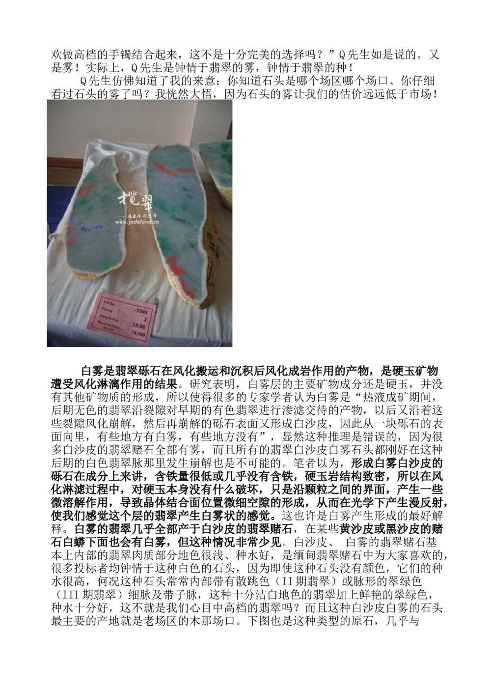 H.潘的赌石实战心得_X018-玉石珠宝鉴定教程最新合集_8、玉石翡翠鉴定与投资电子资料_赌石专题