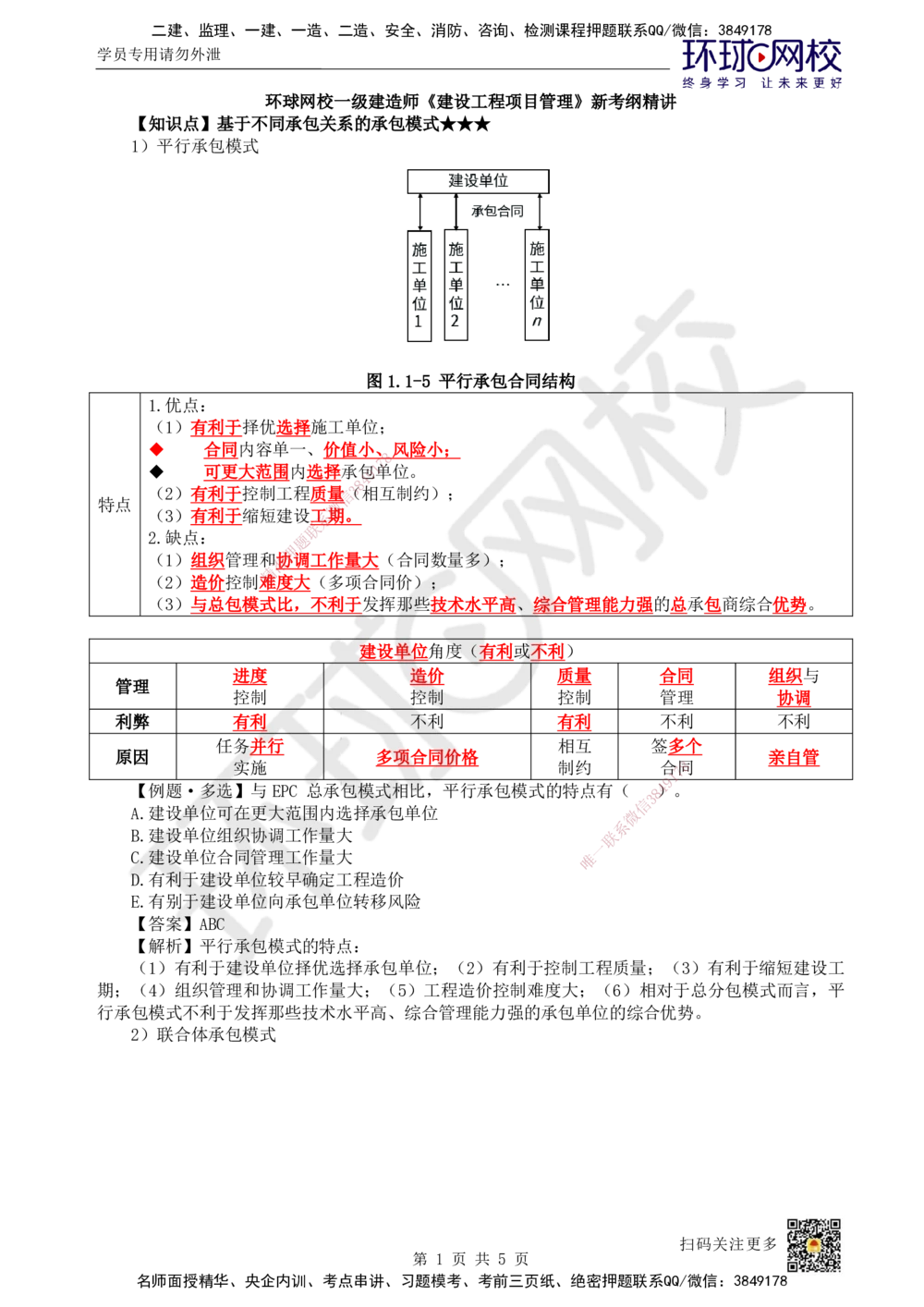 04.第4讲-11工程项目投资管理与实施4_2026年一级建造师_2026年一建管理_2025年一建管理SVIP_02-基础精讲✿高端面授✿深度强化_25-管理《考点精讲班》张君、郑春秋HQ_郑春秋_讲义