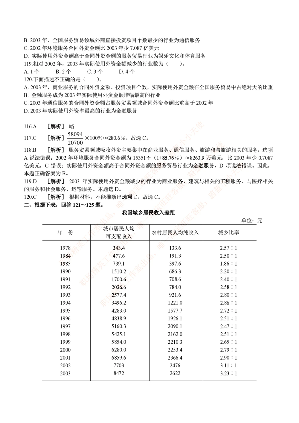 2.思维能力(行测)--资料分析题库+解析☆☆☆_三桶油_中海油_中海油_02、中海油2023通用能力测试_2-中海油招聘考试-通用能力_中国海油2022年招聘笔试最新讲义+题库+押题+预测