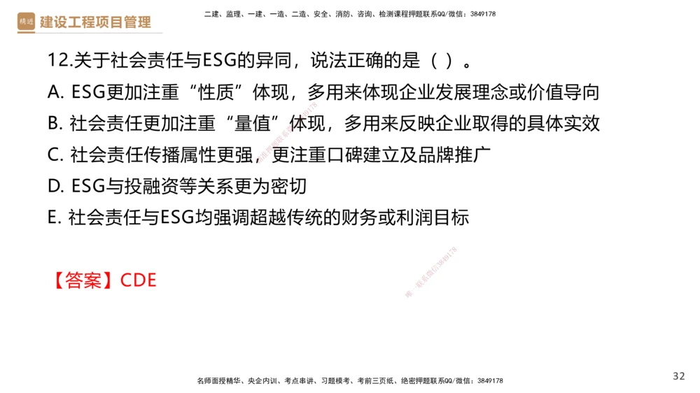 01.2025杨彬-提分速记-管理_2026年一级建造师_2026年一建管理_2025年一建管理SVIP_03-习题精析✿实战特训✿模考通关_57-管理《提分速记直播》杨彬HX_讲义