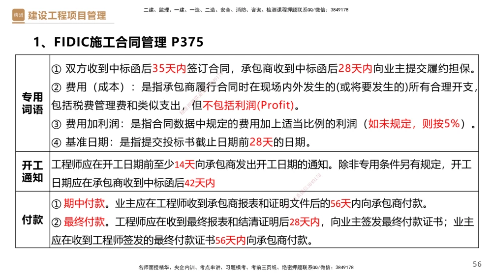 01.2025杨彬-提分速记-管理_2026年一级建造师_2026年一建管理_2025年一建管理SVIP_03-习题精析✿实战特训✿模考通关_57-管理《提分速记直播》杨彬HX_讲义