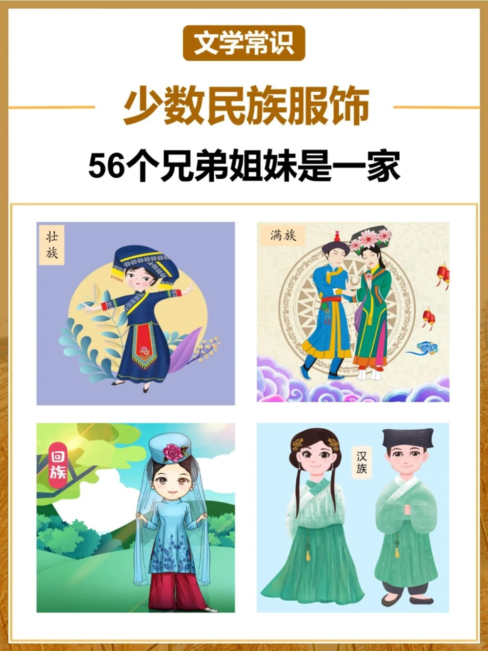 百科知识-惊艳的中国民族服饰～百花齐_中小学精品资料(高清可打印)_百科知识大全集312份高清资料整理版