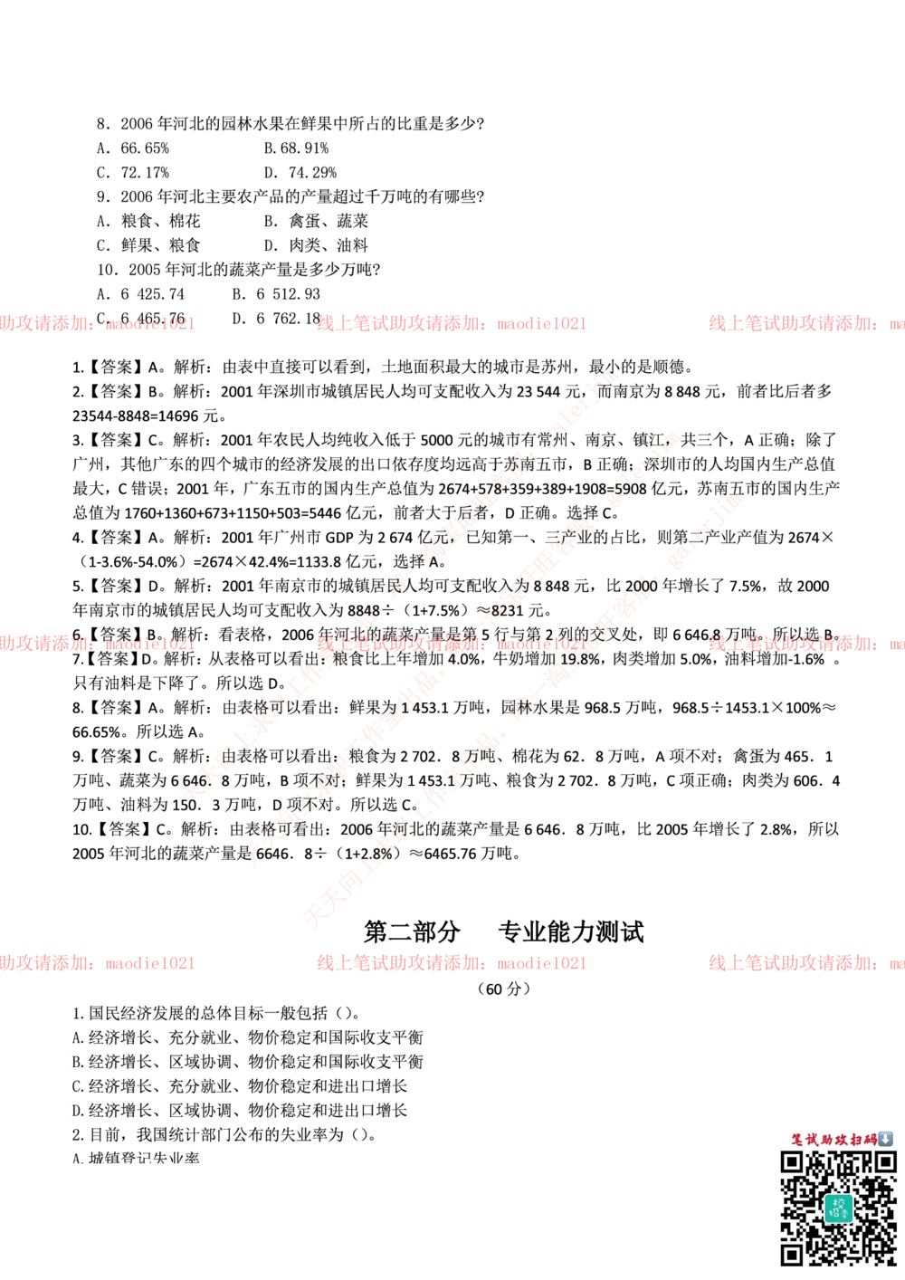 0-中国农业发展银行2014年校园招聘笔试试题真题及答案解析_2025春招题库汇总_银行题库-1_银行全套上岸资料_各银行笔试真题_农业发展银行上岸资料_0-中国农业发展银行历年笔试真题(12-15年)